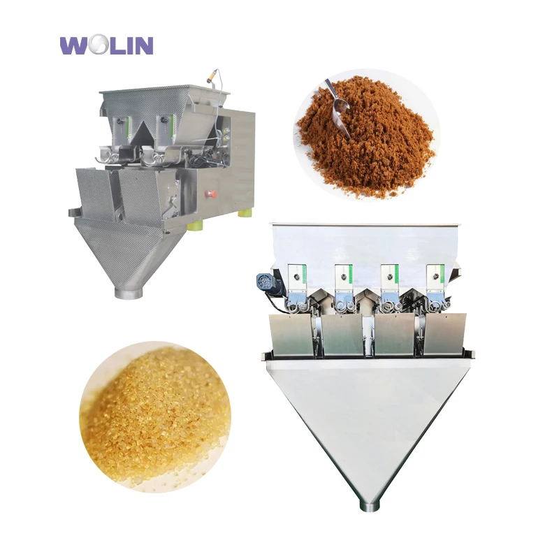 auger screw feeding feeder stciky chai 2 4 head linear dosing weigher filling packing machine red black sugar meat humid salt (62143851176)