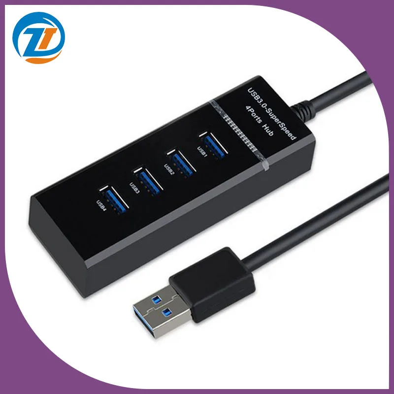 Тип ленты 4 в 1 USB-концентратор 3 0 внешний 4-портовый USB-разветвитель с зарядным устройством micro USB для ноутбука