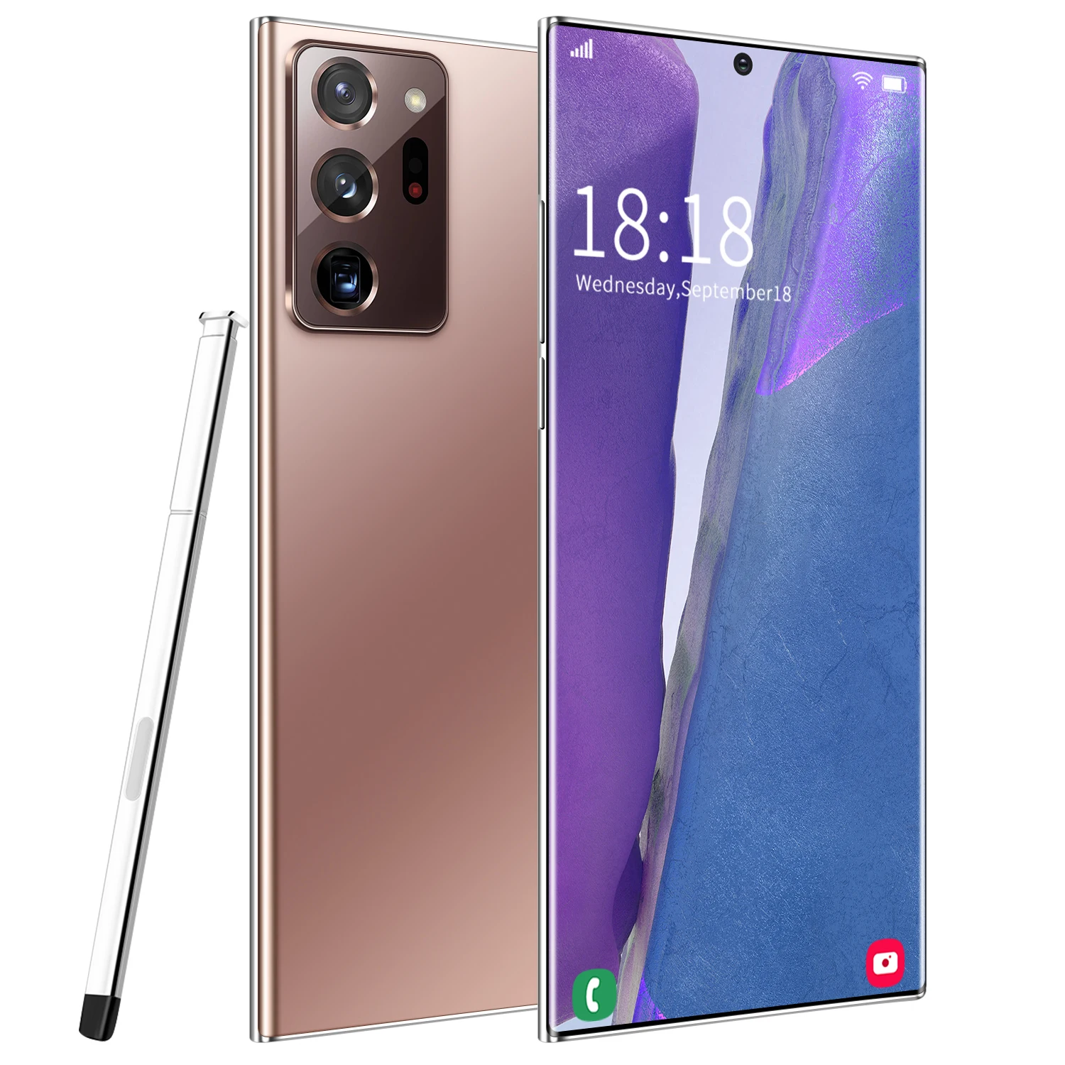 Note20 Coque PC Leather Anti Shock Proof Back Cover For Samsung Galaxy Case Note 20 Ultra 5G