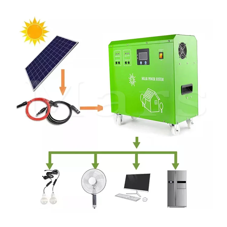 5kva mini solar panels system 5000w solar generator complete solar installation portable solar power system