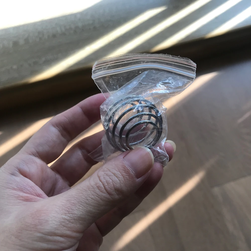 OEM 3pcs 4 pcs 6 pcs  8 pcs Stainless Steel Spring Ball Mixing Wire Whisk Ball for Shaker Cup Bottle Mixer