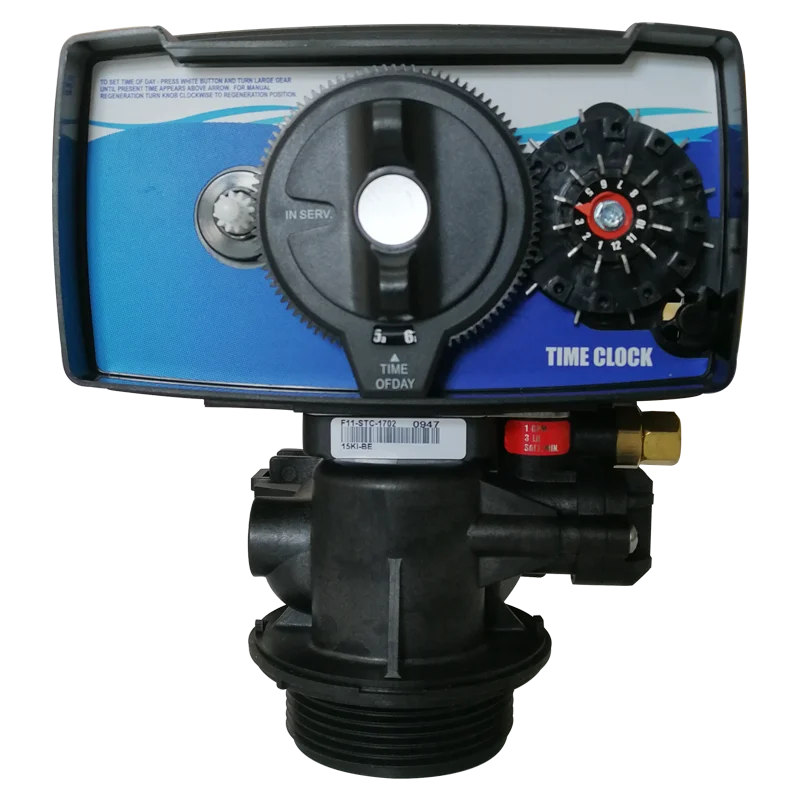 F11 series water softener valve in water treatment system