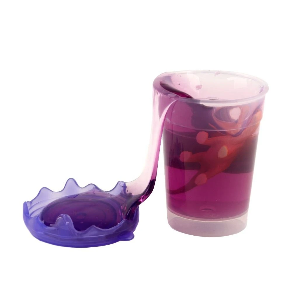 12 PCS Safety toys crystal educational crazy animal soft mini plastic slime manufacturer