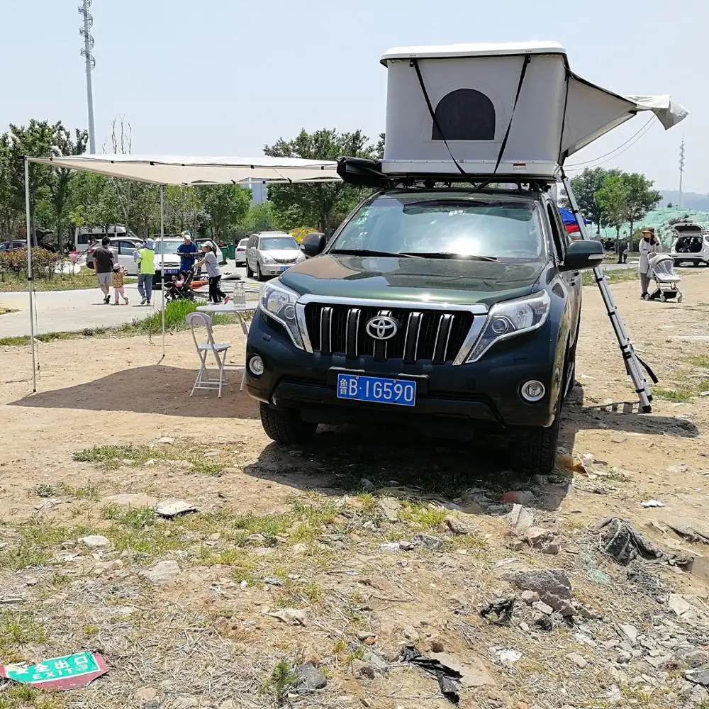 
600D Oxford cloth 12ft camper trailer car roof top tent for car 