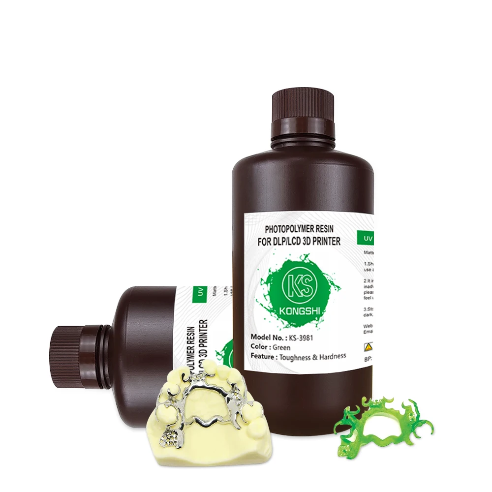 Photosensitive Resin For DLP 3D Printer  oem  implant  individual tooth castuble cast  UV  3d model For Dental Model resin