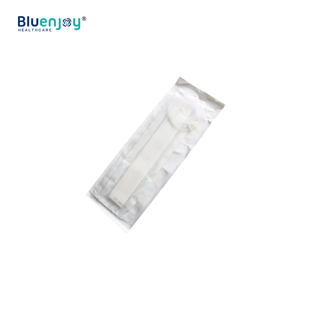 BLUENJOY Medical Supply Npwt Silicone Foam Dressing With Suction Pad Adhesive Silicone Negative Foam Dressing Kits For Wound