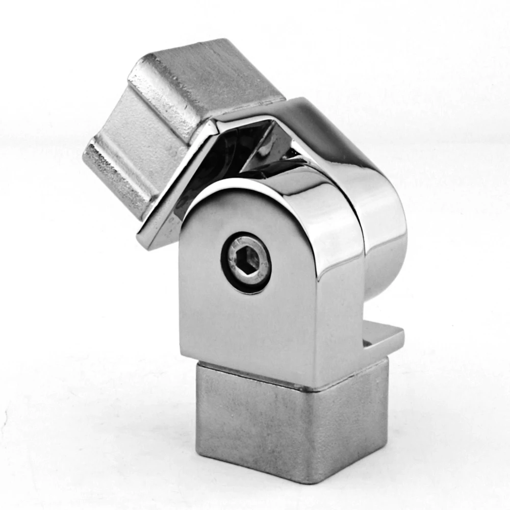 Competitive Price Mirror Casting Balcony Railing Round 304  Stainless Steel Square Tube Pipe Railing  Connectors