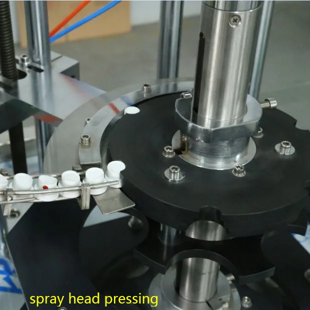 2023 hot sale Automatic hairspray aerosol Pneumatic Bottling Filling Line Plant Equipment Factory Manufacturer