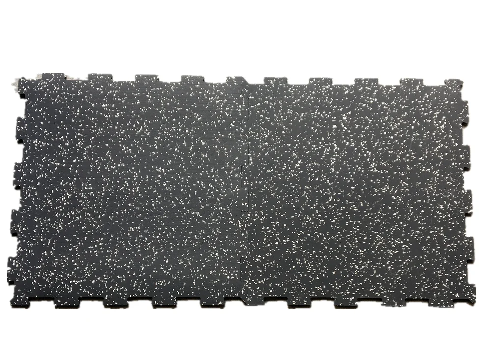 5mm shock absorbing interlock gym mat rubber EPDM flooring for gym center