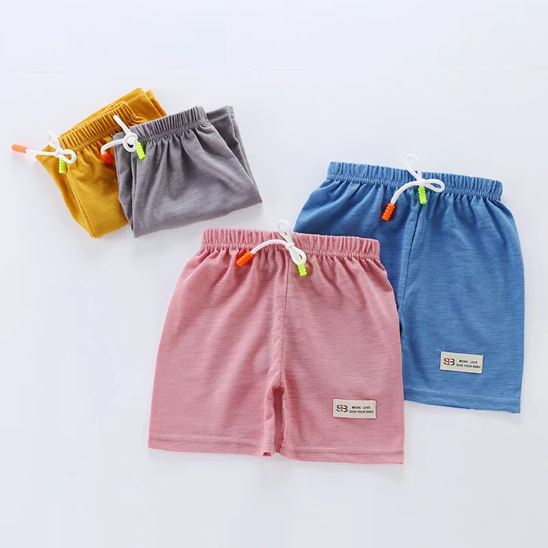 
Summer Breathable Beach Pantalones Corto De Verano Little Boys Shorts For Kids 