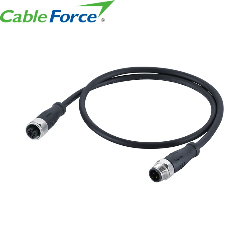Cableforce заменить на грузовик RKC4.4T-5-RSC4.4T/попробовать M12 код мужского и женского пола 4-контактный разъем водонепроницаемый литой с кабелем 2М