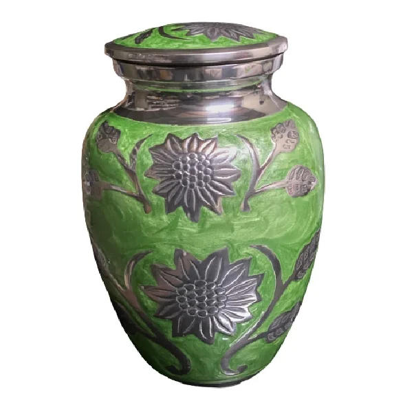 Яркая Цветная тема лидер продаж Классическая урна для кремации взрослых с тиснением в виде бабочек