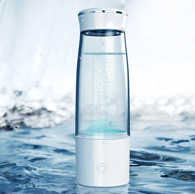 Trending 2021 Japan Alkaline Water Electrolysis Hydrogen Water Bottle Hydrogen Inhaler Generator