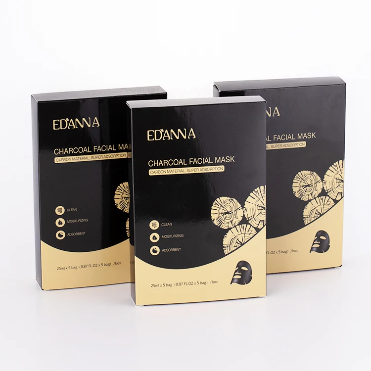 
Wholesale Private Label Organic Deep Cleaning Charcoal Facial Mask 