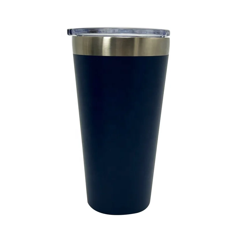 Wholesale OEM personalized eco friendly engraved 16oz stainless steel vacuum insulated cold drink tumbler cup
