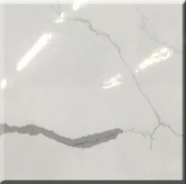 
Polished Engineered Calacatta White Quartz Stone Slab 