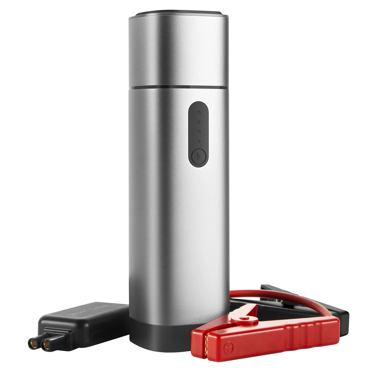 
LED Flashlight Car Jump Starter Powerful 10000mAh 60C Reliable High-rate Lithium-ion Battery 500A Peak 12V(Max 6L Gasoline Eng 