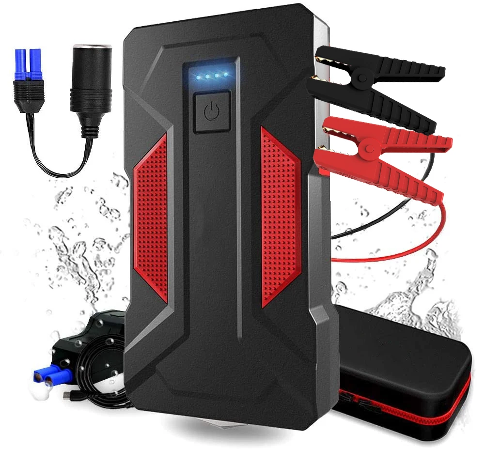 Manufacturer High Power Portable Car Battery Charger Jump Starter Outdoor Emergency Portable Car Jump Starter