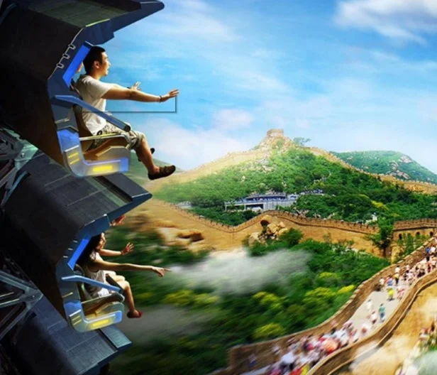 Exciting 9D XD VR Fly Cinema For Tourism