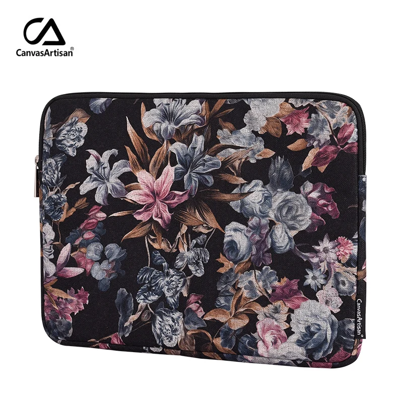 Canvas Laptop Sleeve Case Factory Supplying Notebook bag