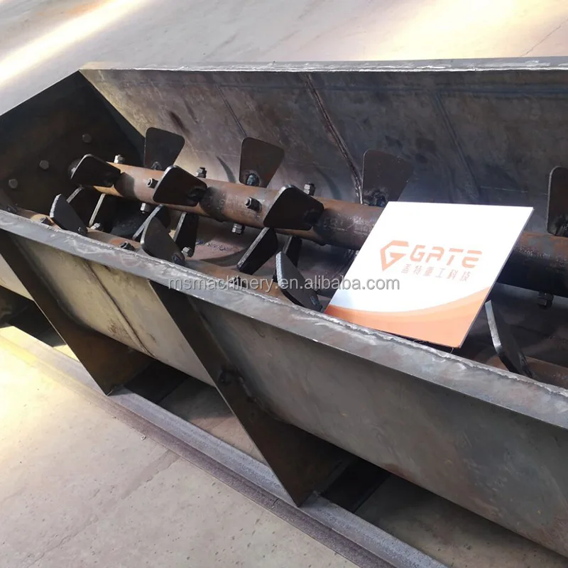 MS 1-3T/H Professional clay mixer,clay mixing machine,clay double shaft mixer price