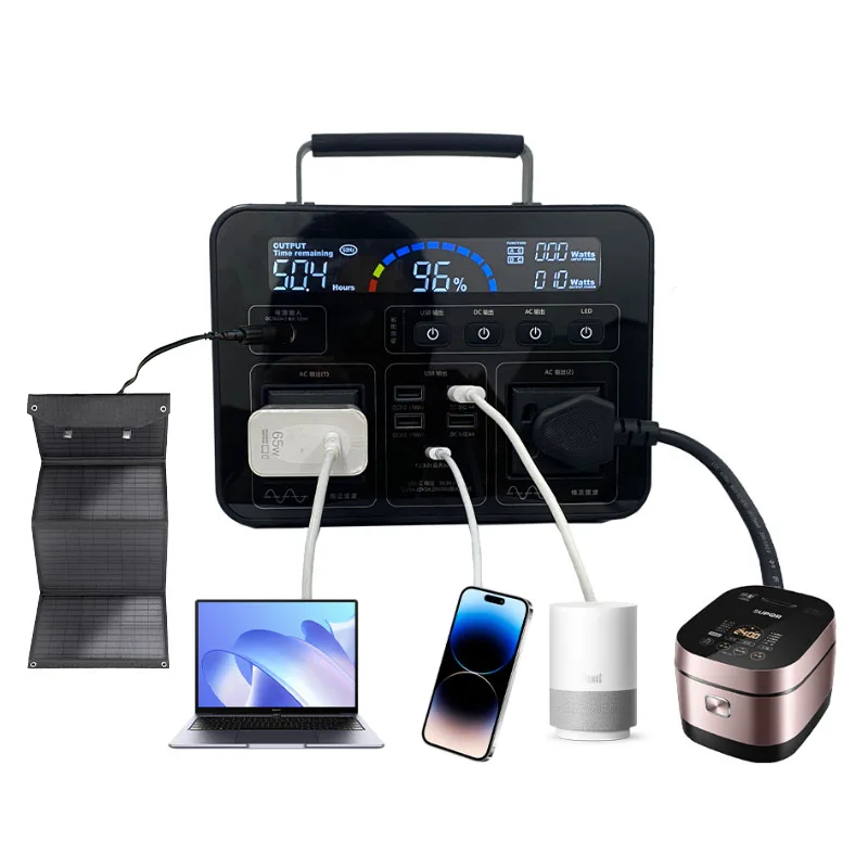 Высокая емкость 135200 мАч 500 Вт портативный Power Bank Аккумулятор для кемпинга