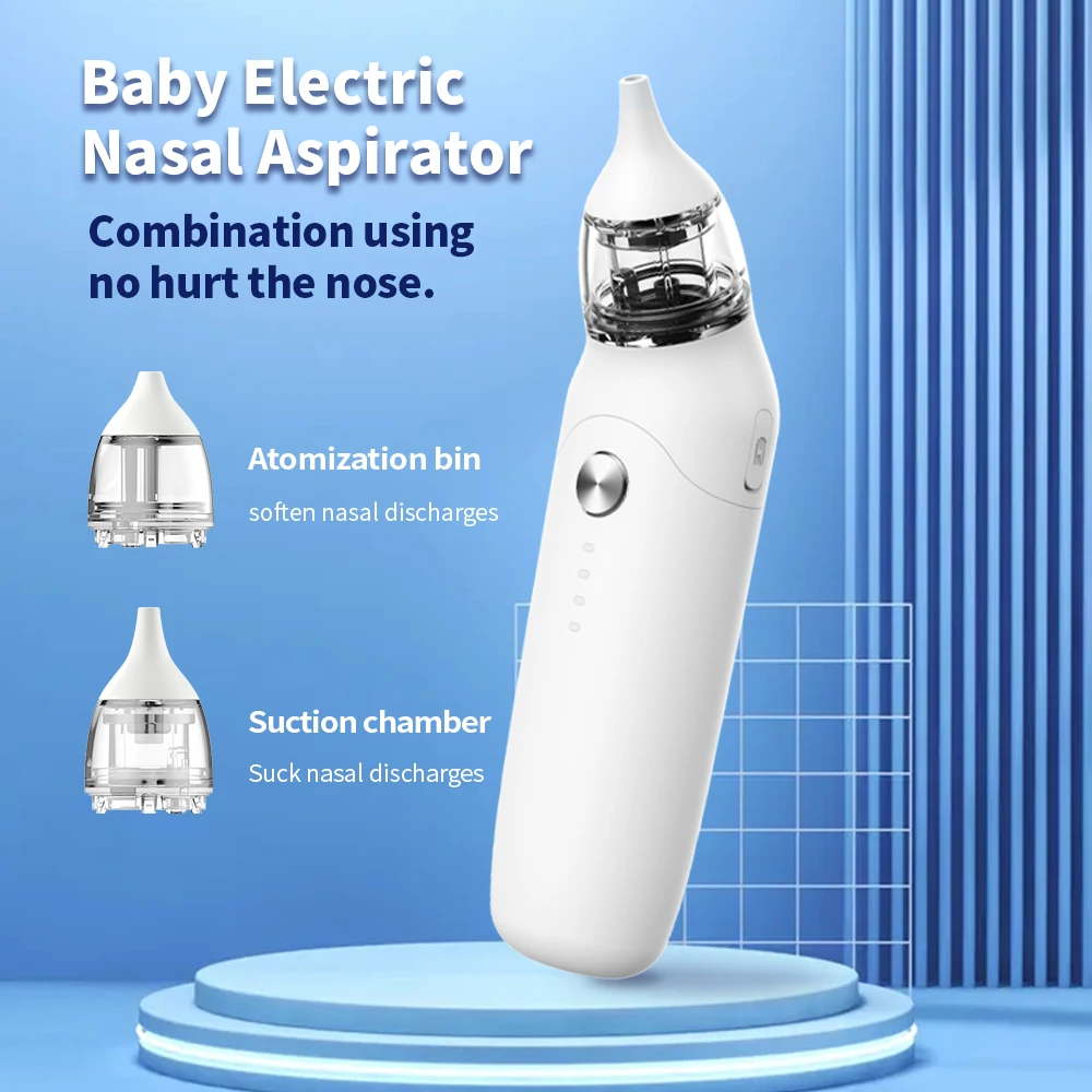 Professional USB Rechargeable Baby Nasal Aspirator Electric Nose Cleaner For Baby Health Care