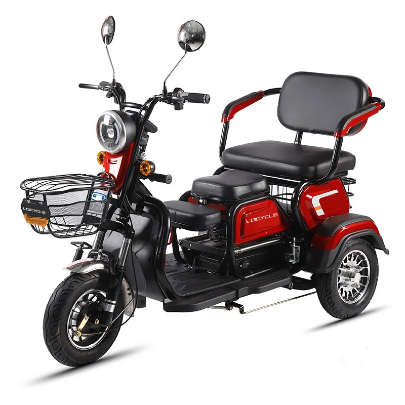 Wholesale New style high quality Electric Tricycle e bike Three-Wheeler for Adult
