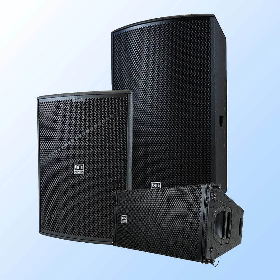 Disco Bar Wall Mount Speaker Professional Range Speaker Music Program 1000W Stage Monitor Pro PA System 15 Speaker Box