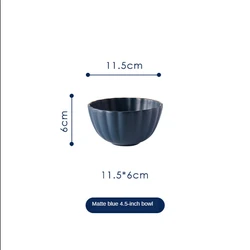 Nordic luxury matte painted Phnom Penh ceramic tableware creative rice bowl dish plate square plate household set wholesale