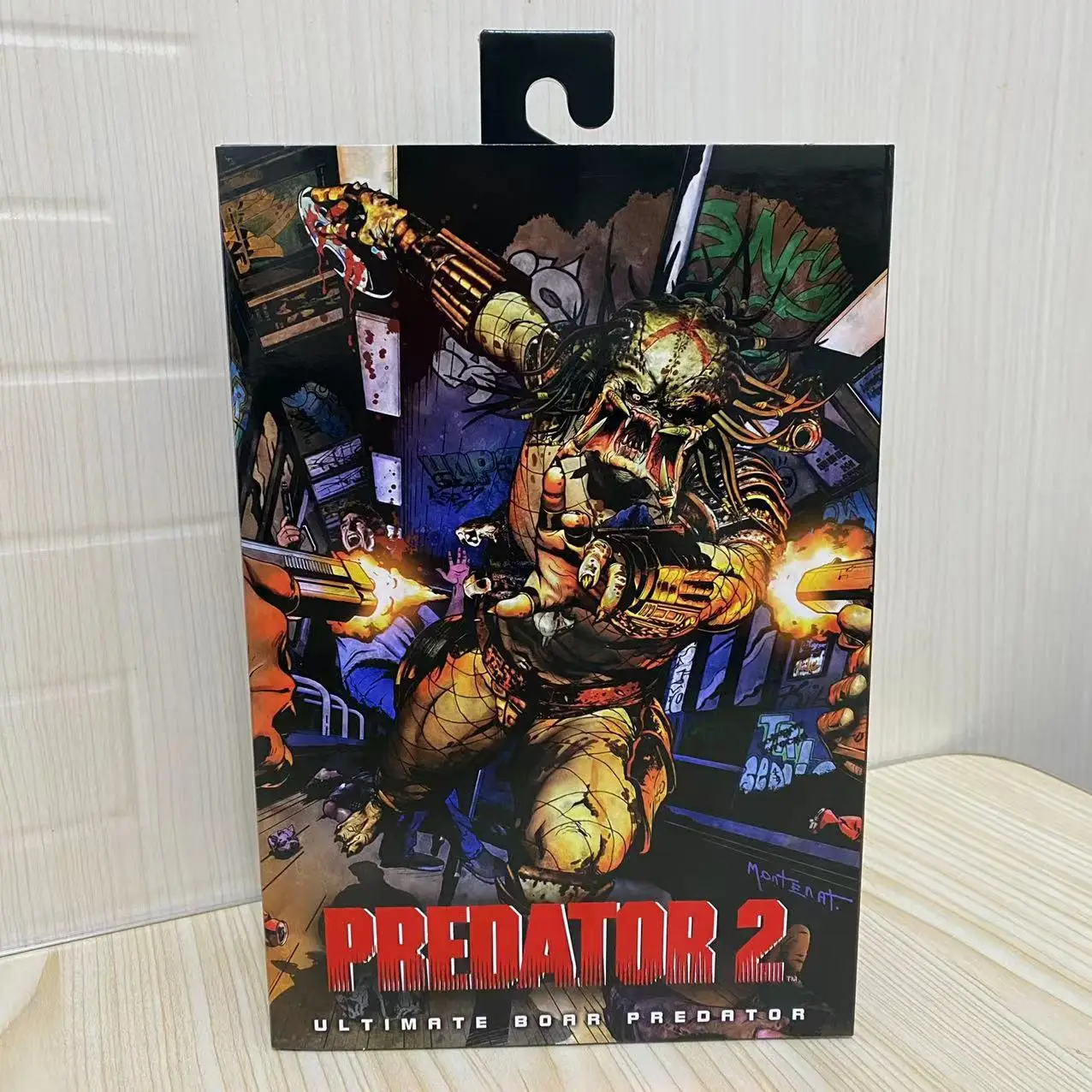 NECA 51427 Pig Face Predator 7 "joint action figure model toy