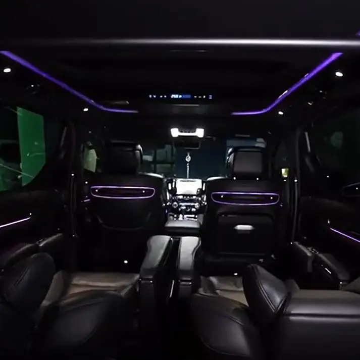 Vehicle Auto Flexible Strip Led Ambient Lighting Car Ceiling Lamp Atmosphere Lights For Toyota Alphard Vellfire