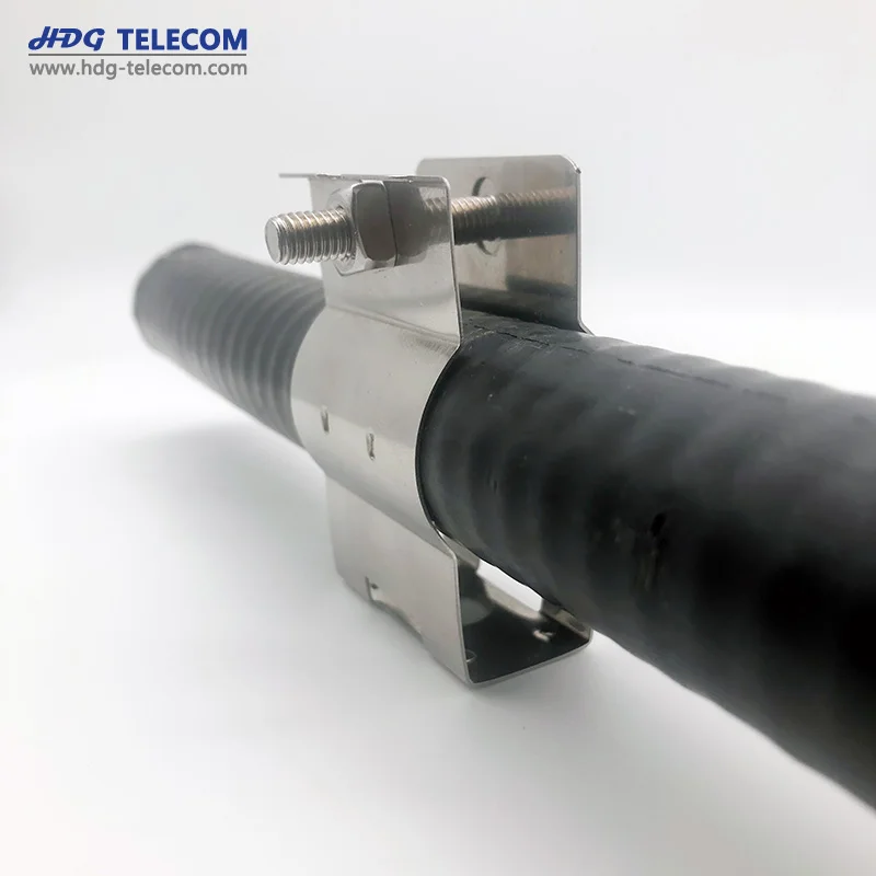 
Telecom Standard Butterfly Hanger for 1-1/4 in Coaxial Cable and Elliptical Waveguide 