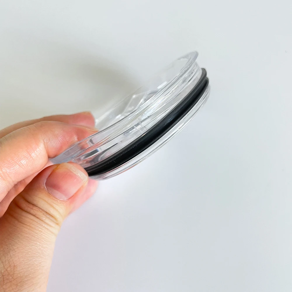 Replacement 20 oz skinny tumbler slider lid pack of 25 USA warehouse slide lid manufacturer 15oz 20oz straight tumbler lid