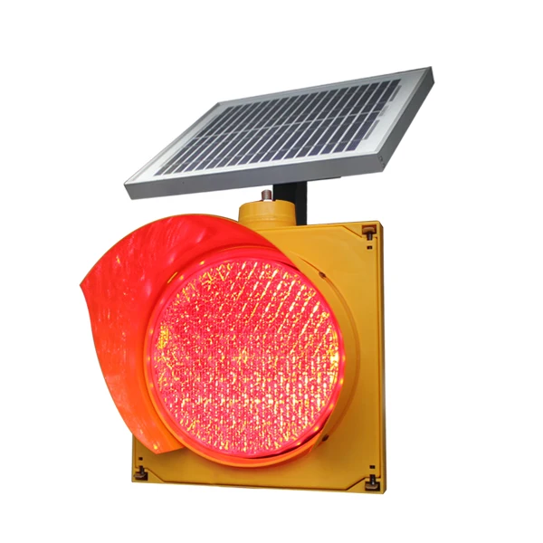 solar emergency traffic light for sale solar flashing warning light price