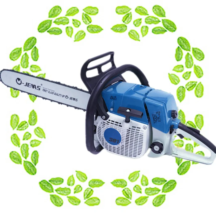 Gas Powered Chainsaws 381 Wood Cutting Machine Chain Saw