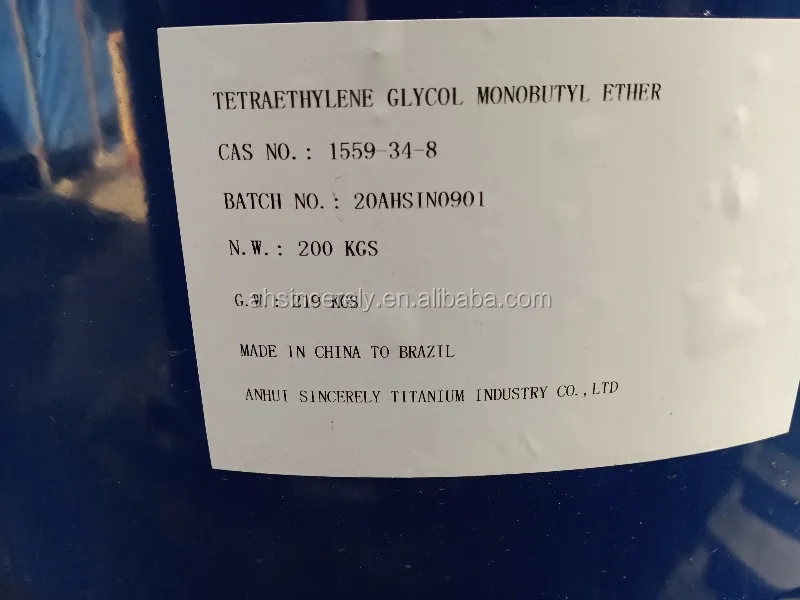 CAS 112-34-5 Butyl diglycol / Diethylene Glycol Butyl Ether