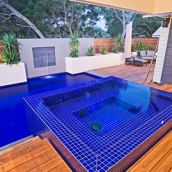 Outdoor swimming pool ceramic mosaic tiles Professional ceramic mosaic manufacturer for bathroom swimming pool wall mosaic tiles