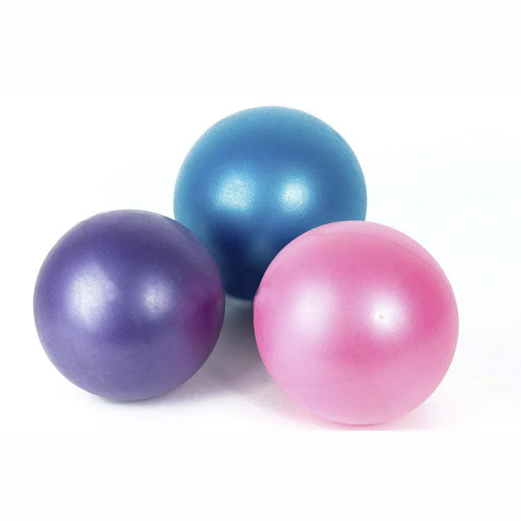 Small PVC Yoga Pilates Balls Custom Yoga Massage Balls For Pilates Colorful Pilates Mini Ball Pelota De/