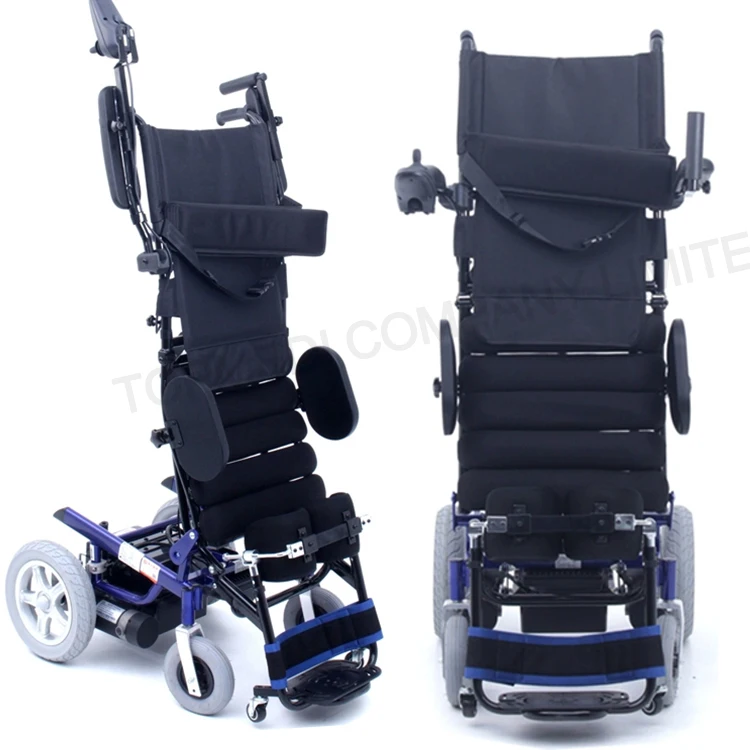 Anti-Decubitus Standing Wheelchair Motorized Lifting Wheel Chair for Disabled