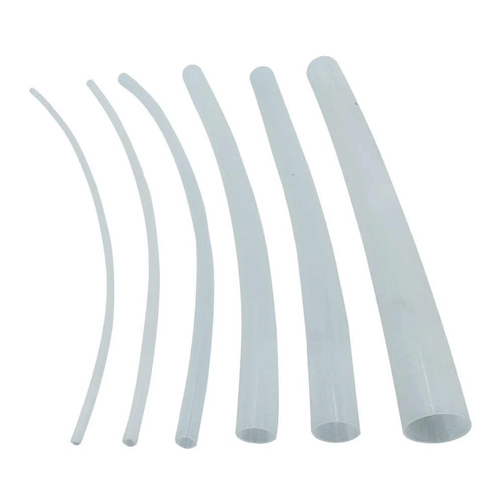 Raw plastic hose Non Toxic High Quality Electrical Insulation Various Size Virgin PTFE Tubing Teflons Pipe Plastic Tube PTFE FEP PFA tubing