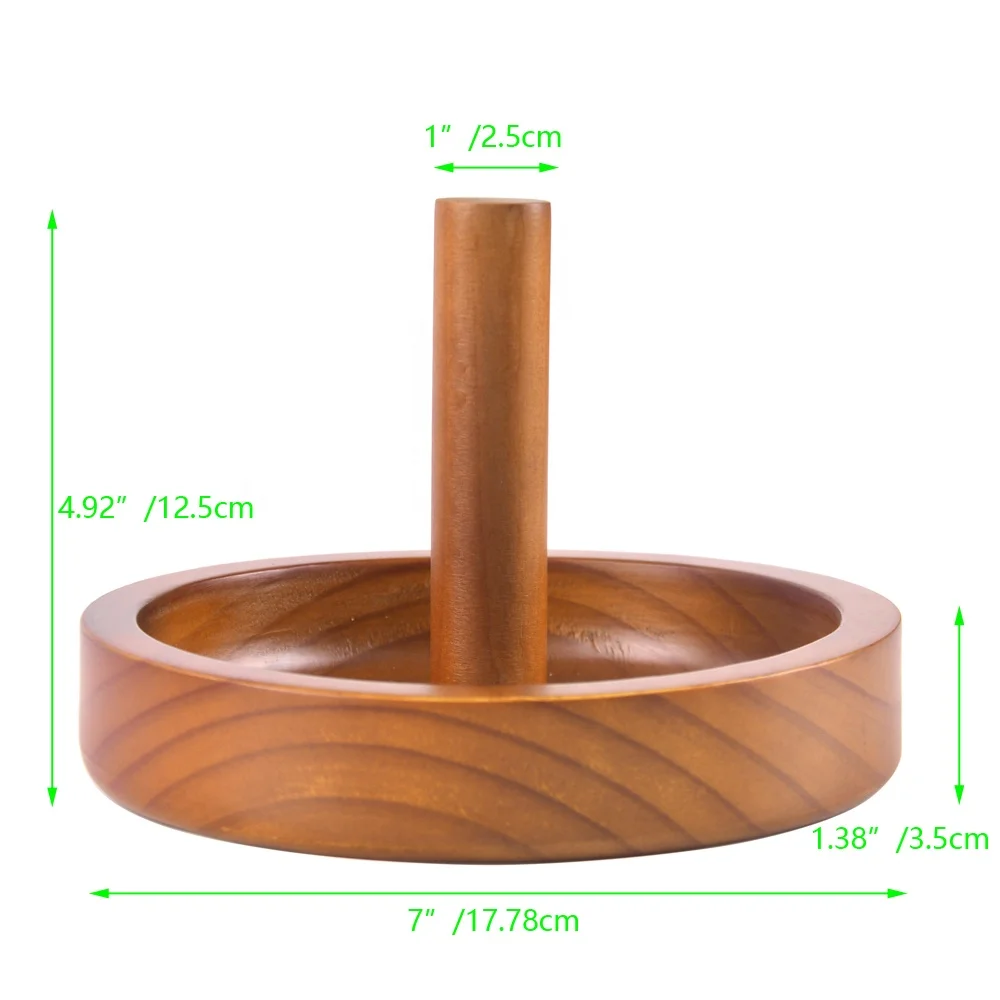 Billiard/Pool Accessory Wall Mounted Wood Cone Chalk Holder Mahogany Finished TP-BW1012