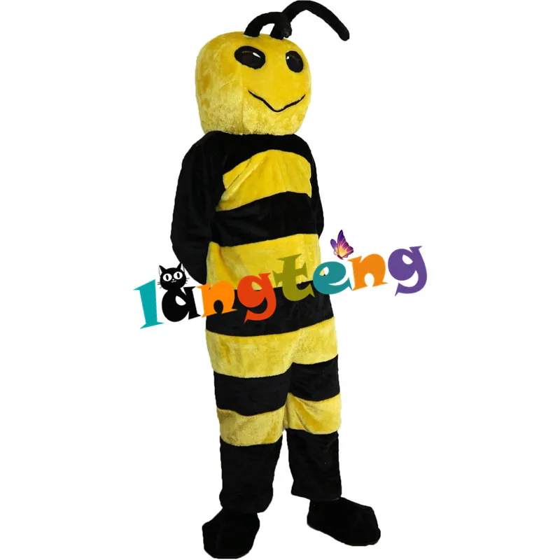 531 Cartoon Halloween Cosplay Party Christmas Yellow Bee Mascot Costumes