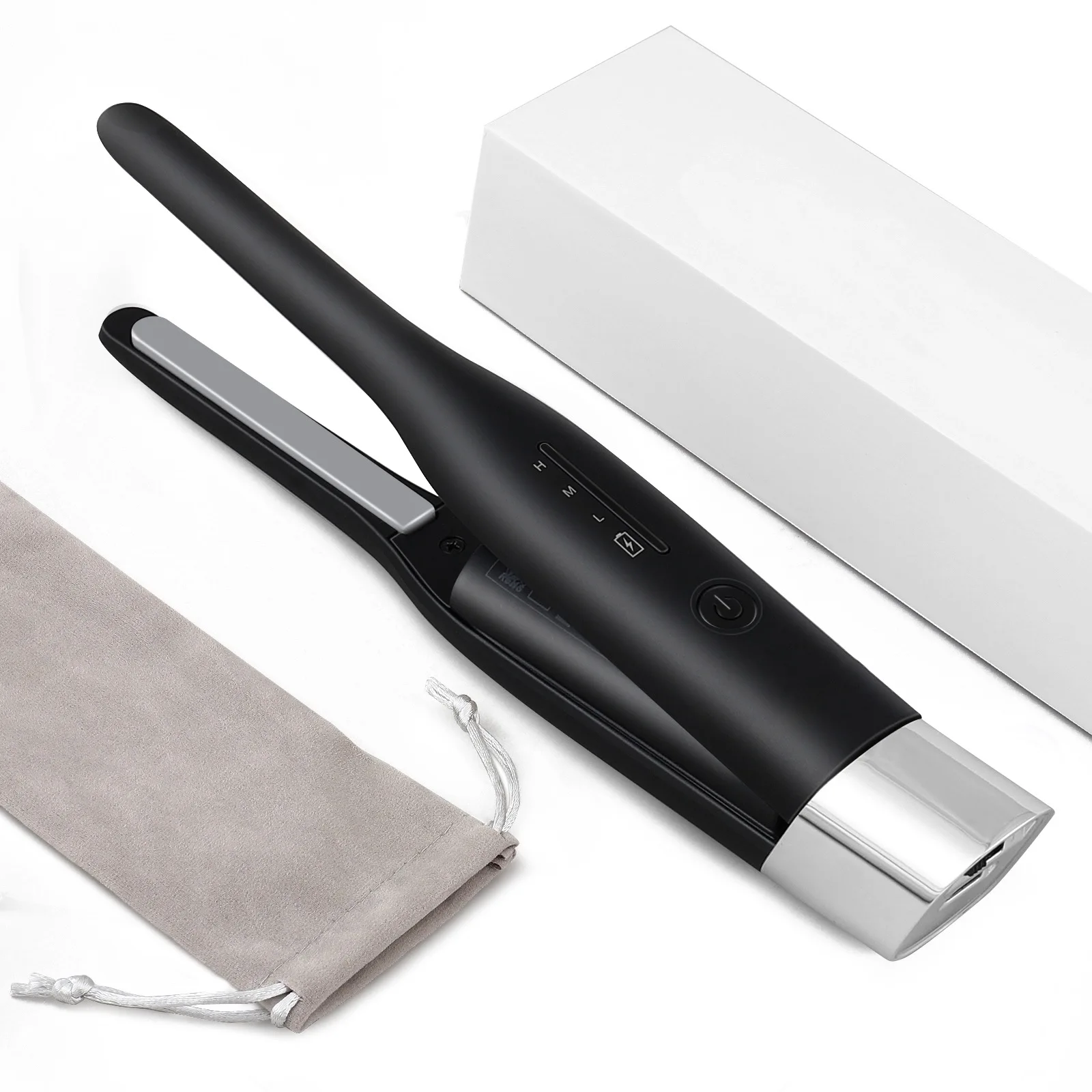 Hair Mini flat irons wholesale private label customize  pencil flat iron  titanium hair straightener