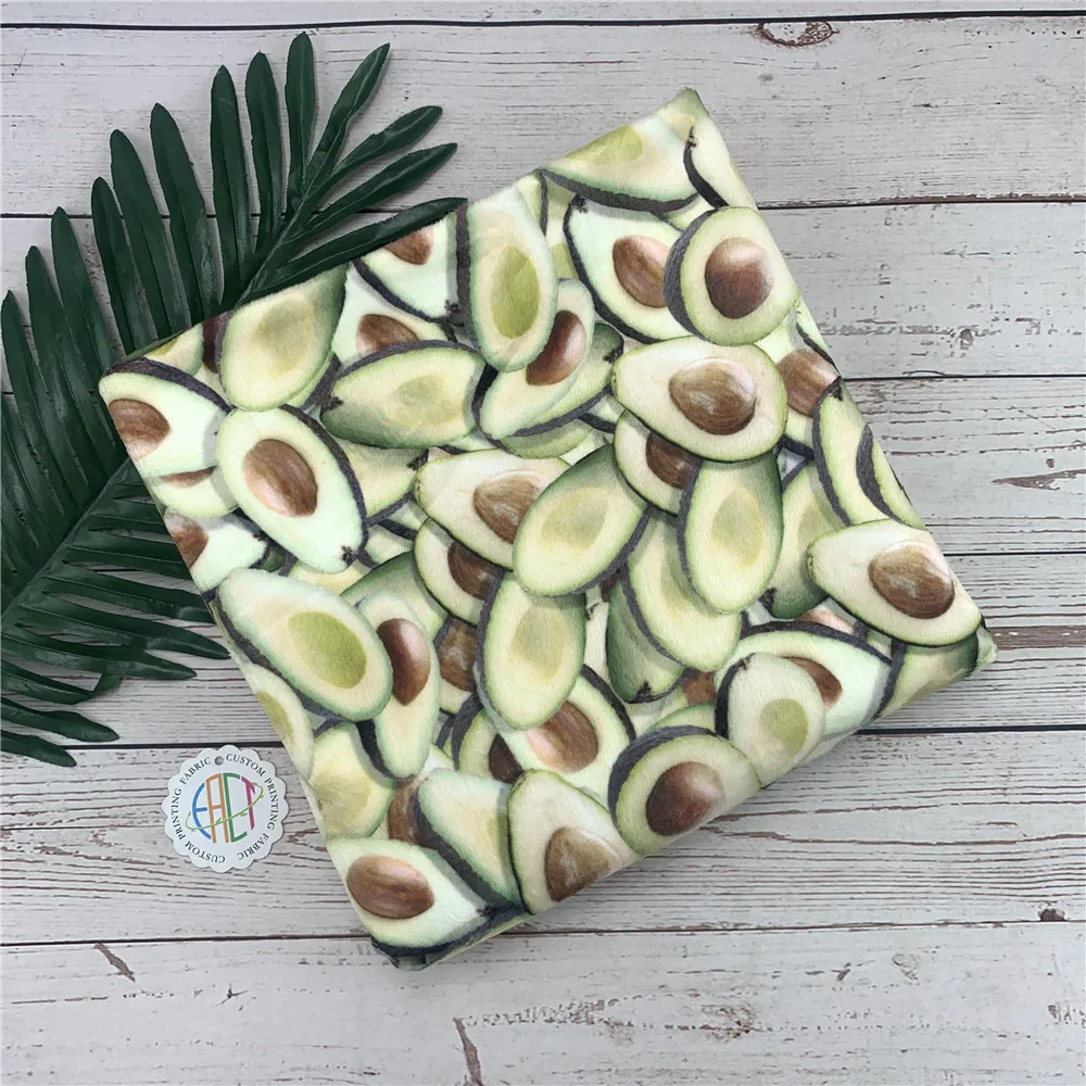 Eco-friendly Material Custom Printing Crystal Velboa Minky  100% Polyester Suit Fabric No Moq