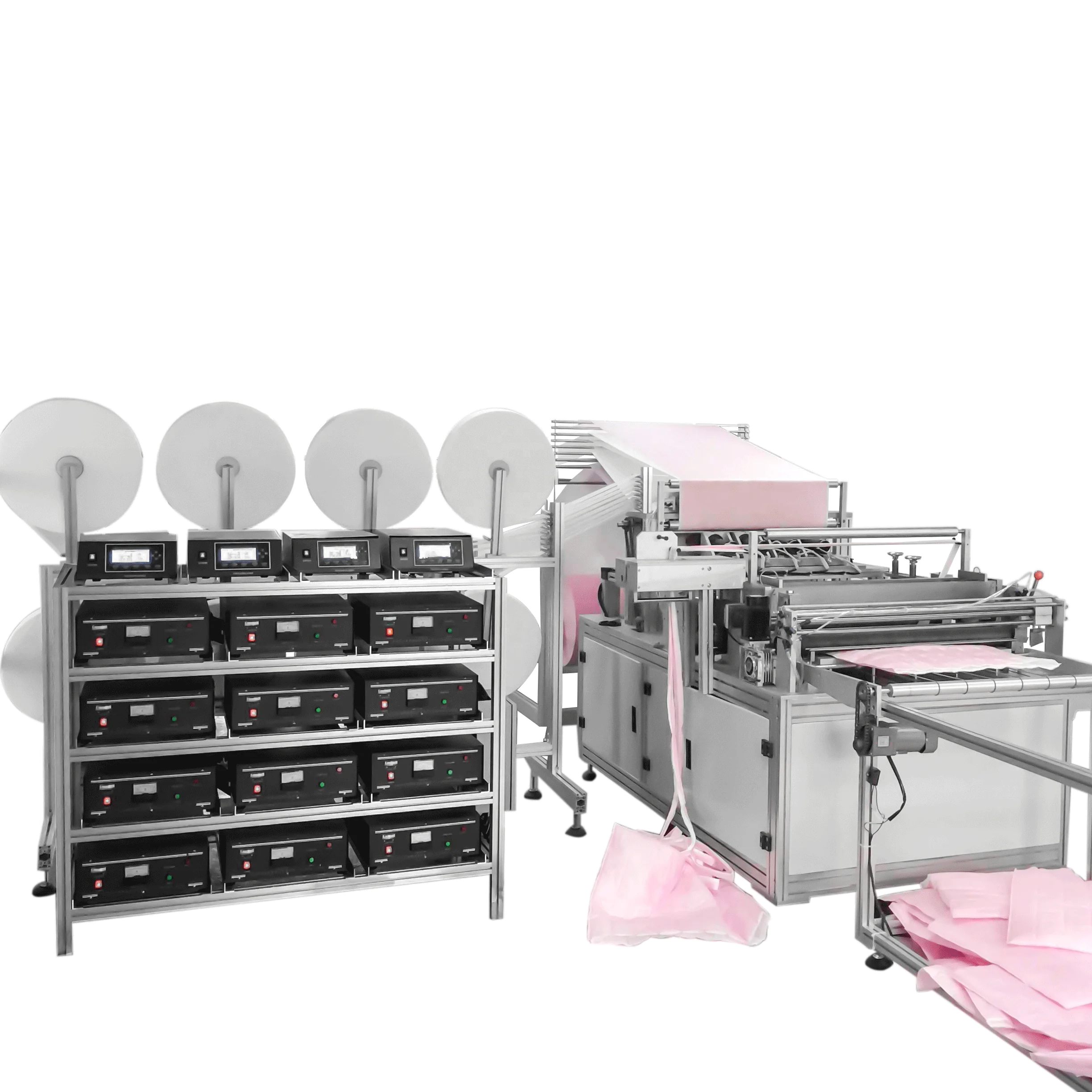 
Medium Efficiency White color Non-woven Pocket Bag Air Filter Media/Ventilating System Air Filter machine 