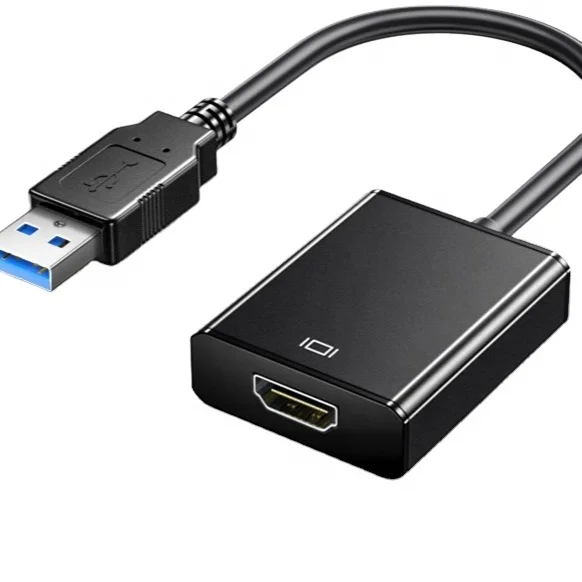 usb 3.0 to vga adapter hdmi Multi-system drive free 1080p HD usb to vga adapter