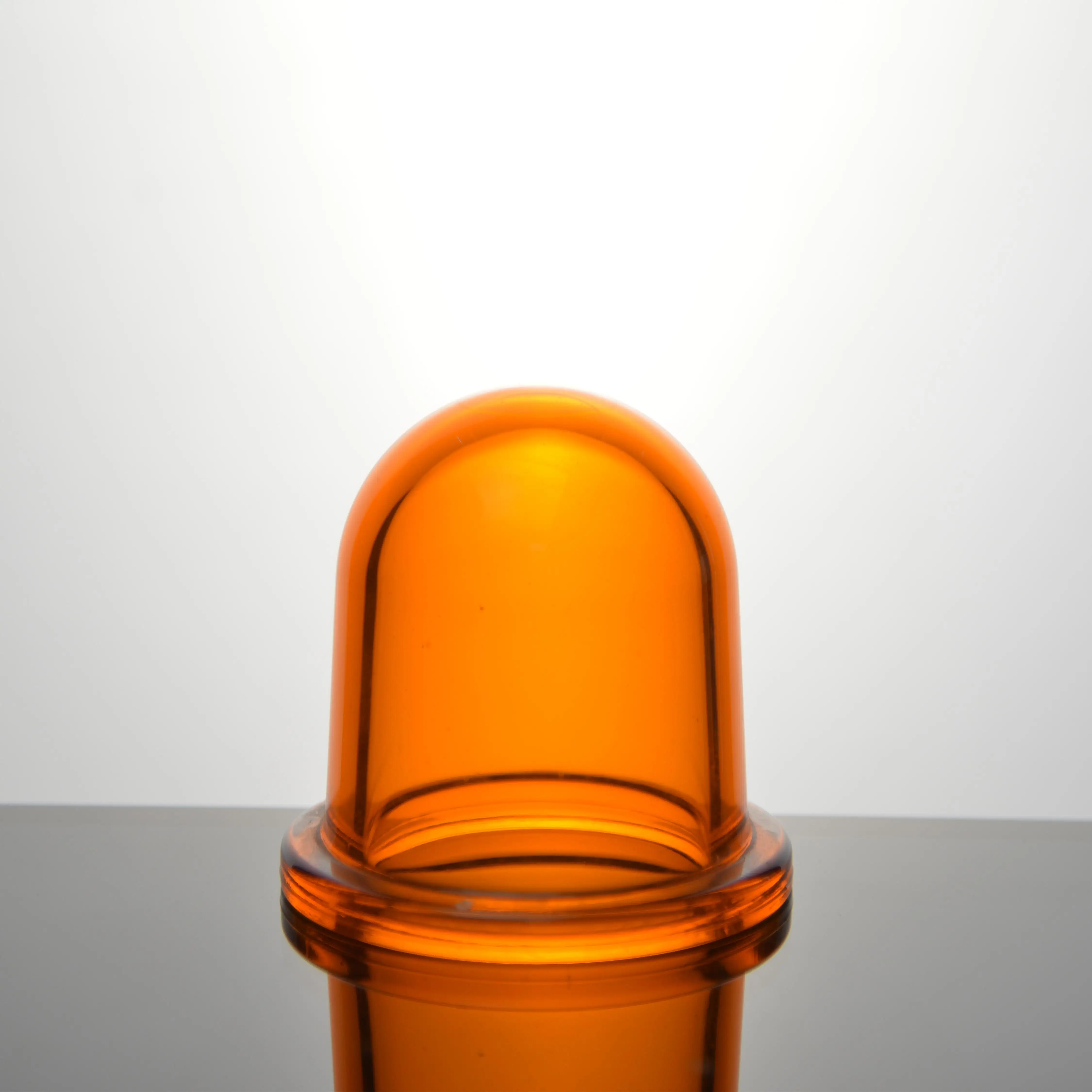 Factory customized wholesale fittings dustproof explosion-proof glass lampshade for airfield runway lights obstacle lights