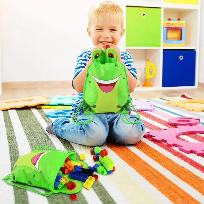Animals Shape Bags Drawstring Party Bags for Kids