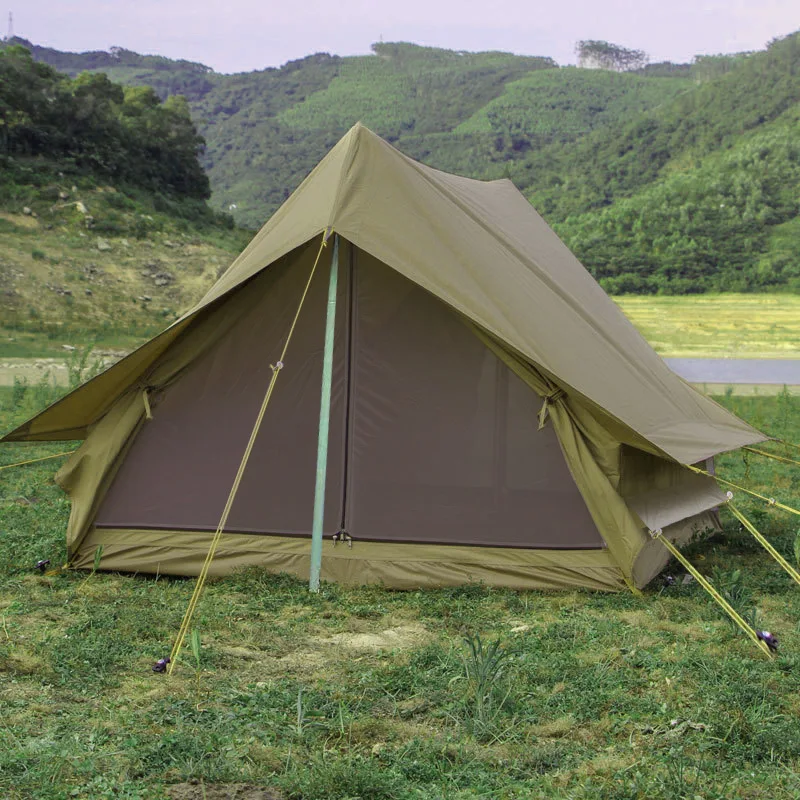Amazon Hot Selling Rainproof House 2-person Army Tent Double Layers Outdoor Camping Tent Waterproof